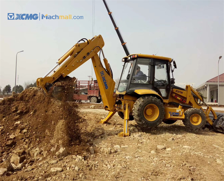 XCMG 2 ton Backhoe Loader Digger with Long Boom price