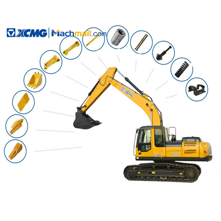 Consumable Spare Parts List of XCMG XE215C Excavator