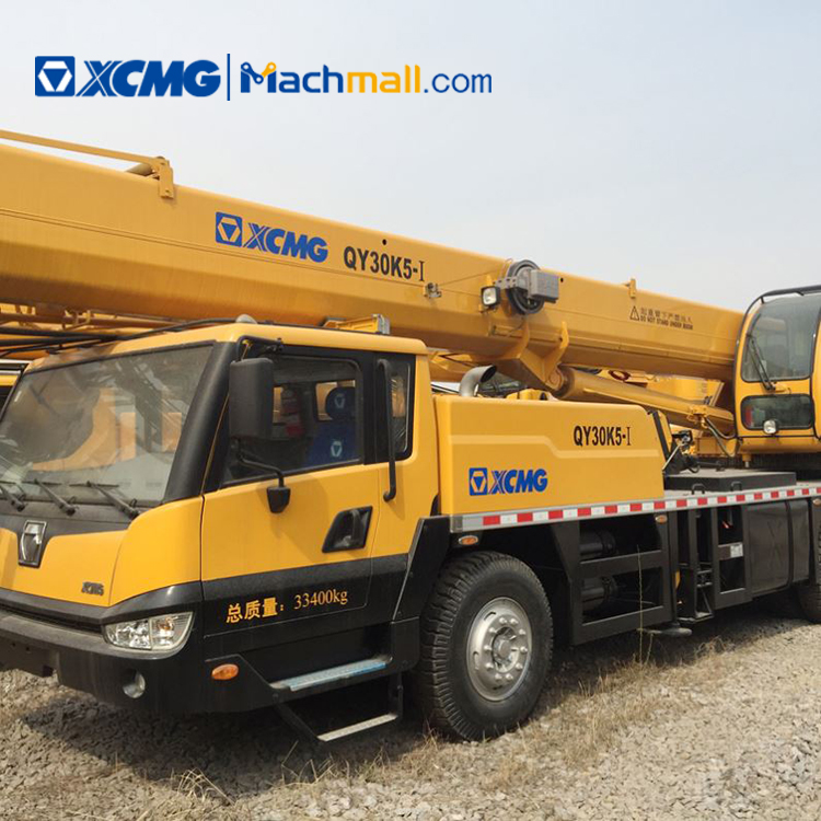 30 ton 5 jib XCMG mobile truck crane QY30K5-I price