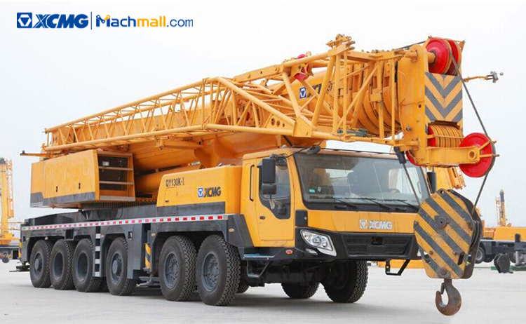 XCMG 130 ton mobile truck crane machine QY130K-I price