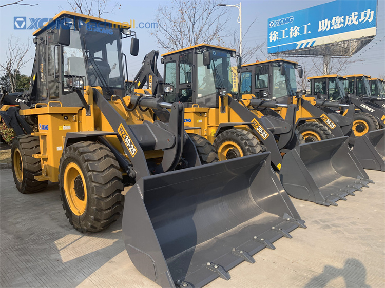 XCMG Backhoe Loader with Customized Chinese Style Paint price