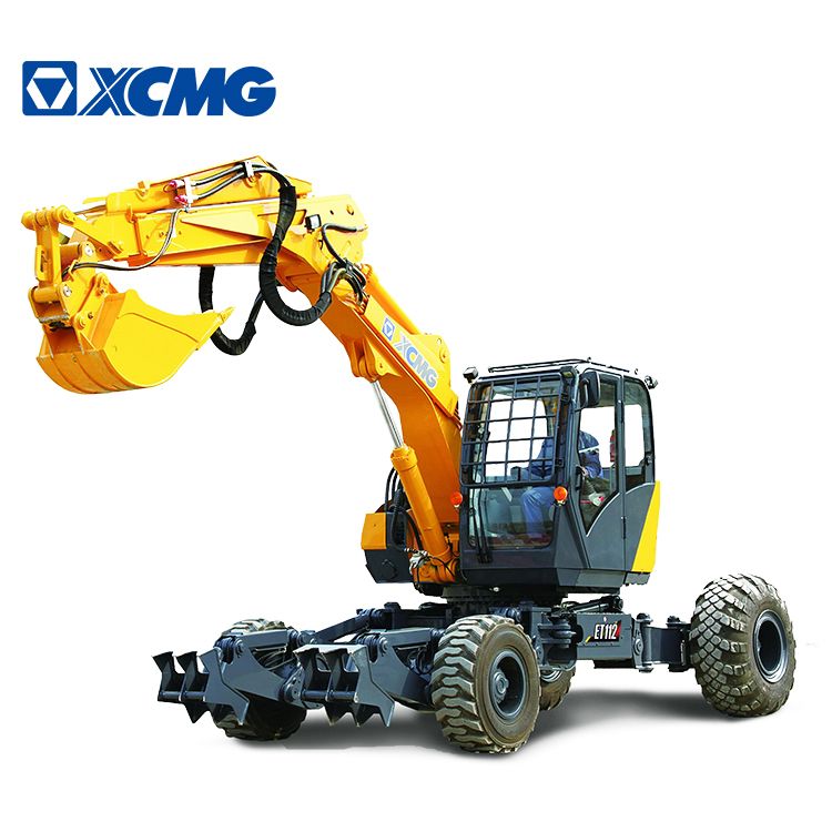 XCMG Official ET110 China 10 Ton Walking Wheel Excavator For Sale XCMG Official ET110 China 10 Ton Walking Wheel Excavator For Sale