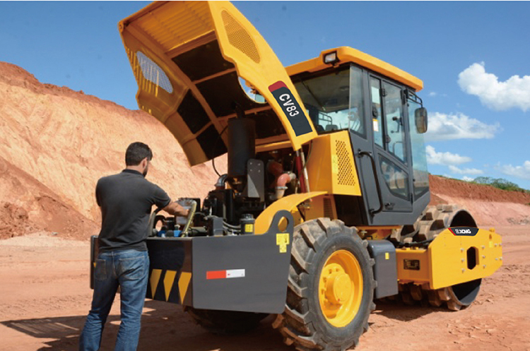 XCMG official 8t CV83U hydraulic road roller price