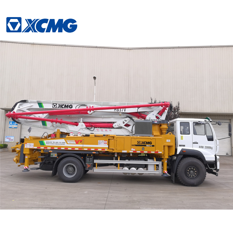 XCMG Factory Concrete Machine HB37V 37m Small Cement Pump for Sale