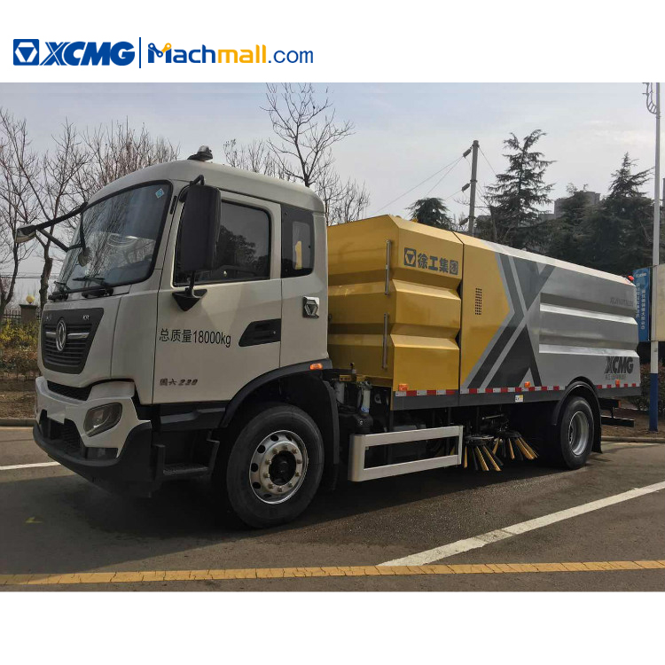 XCMG XZJ5160TXSD5 8 ton street road sweeper truck for sale