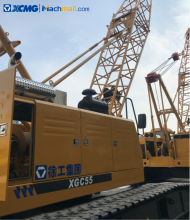 XCMG crawler mobile cranes 50 ton machine for construction price