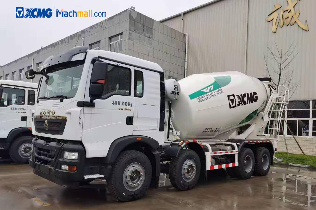 HOWO 6000 liters concrete mixer truck G06K price