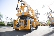 XCMG 18m Mobile Rough Terrain Hydraulic Scissor Lift Platform XG1823RT