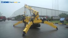 XCMG 5 ton mini crawler spider crane for sale