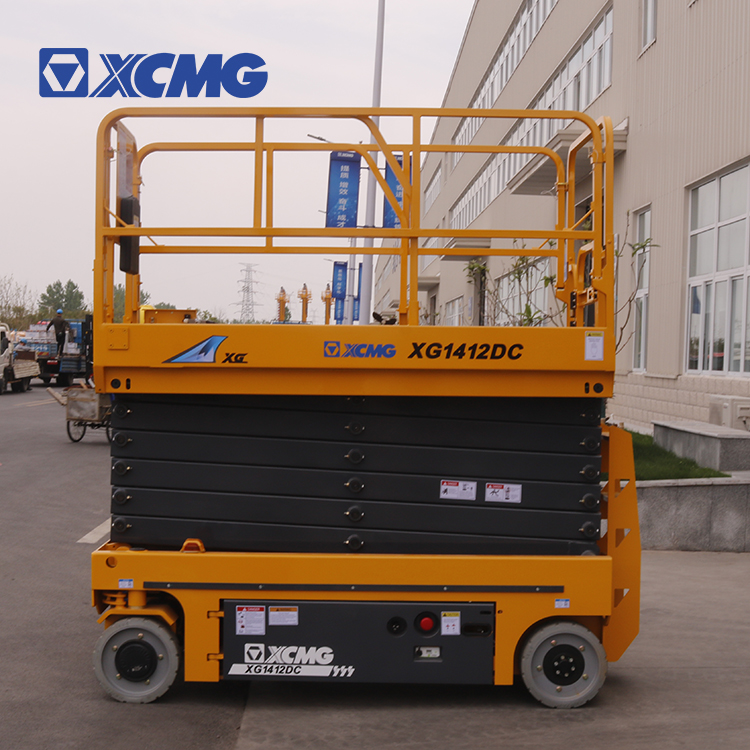 XCMG official 14m electric aerial lift platform XG1412DC price