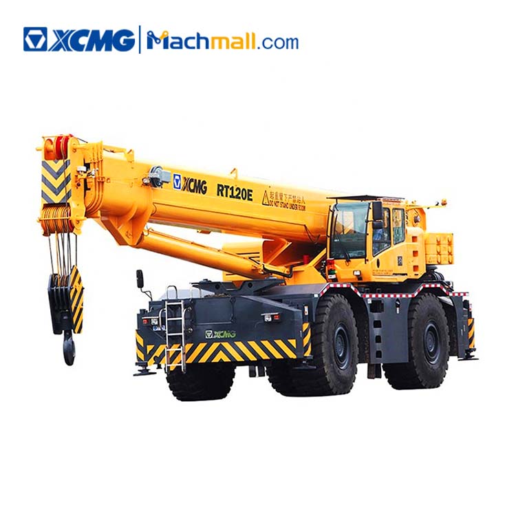 XCMG Brand Top Quality Lifting Machinery XCR120 120 ton Mobile Rough Terrain Crane For Sale