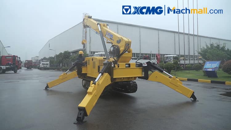 XCMG 6 ton mini crawler spider cranes ZQS125-5 price
