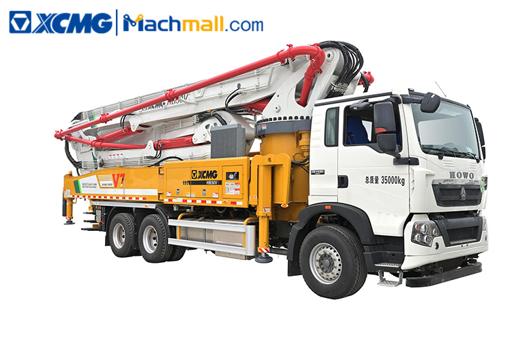 HB50V XCMG new truck concrete pump with HOWO chassis for sale