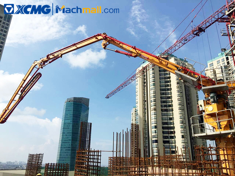 XCMG mobile concrete placing boom 28 meters radius HGP28 price