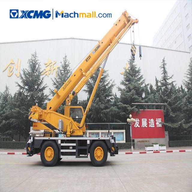 XCMG original manufacturer rough terrain crane 25t RT25 price