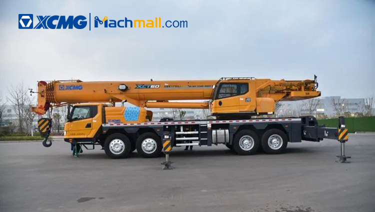 XCMG XCT60L5 5 jib 60 ton hydraulic truck cranes for sale