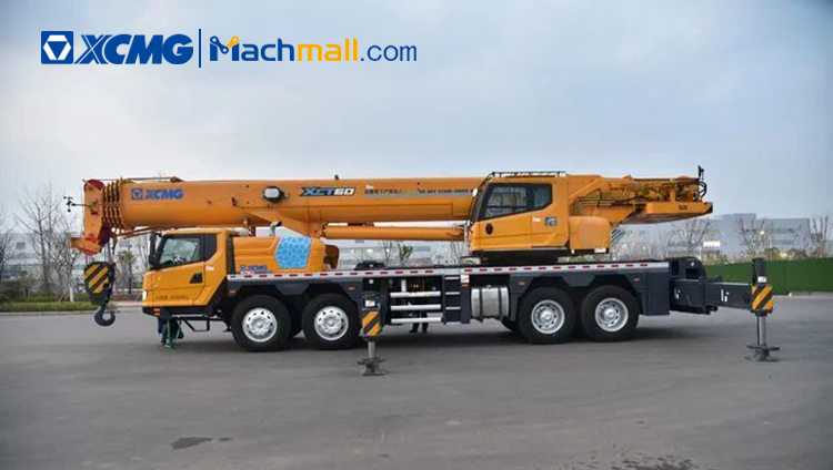 XCMG XCT60L5 5 jib 60 ton hydraulic truck cranes for sale