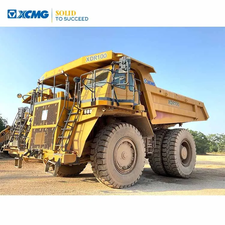 XCMG official Used 150 ton dump trucks mining machinery mechanical drive rigid XDR100 for sale