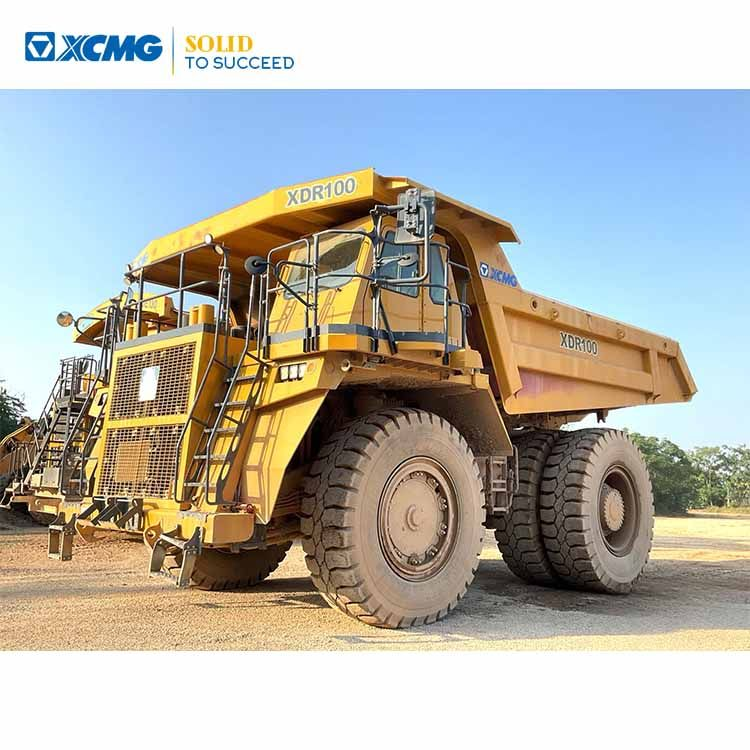 XCMG official Used 150 ton dump trucks mining machinery mechanical drive rigid XDR100 for sale
