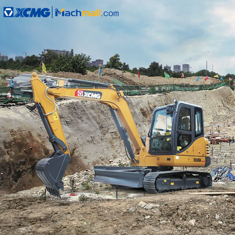 XCMG crawler excavator XE65DA 6.5 ton excavator price