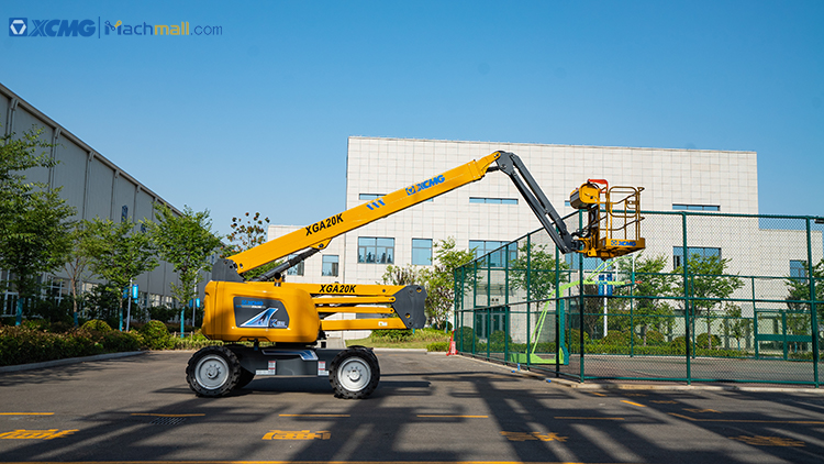 XCMG hot sale hydraulic articulated boom lift XGA20K with 20m working height price