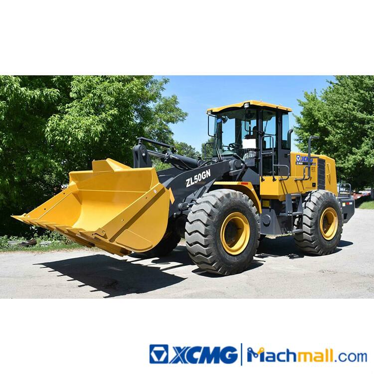 XCMG Used Bucket Loaders 5 Ton ZL50GN Wheel Loader For Sale