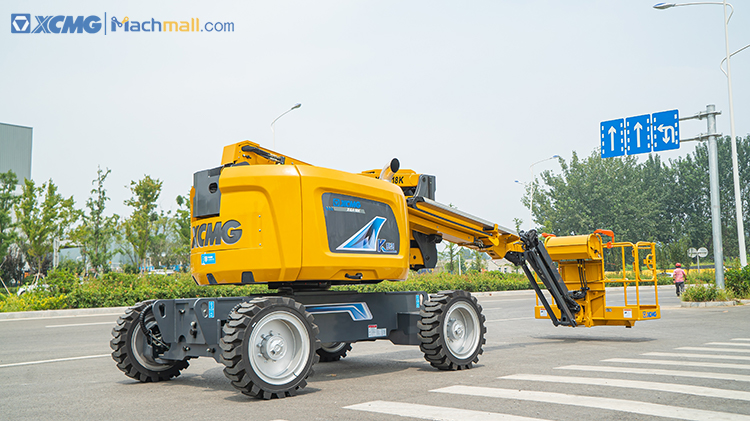 XCMG new 4x4 drive 18m articulated boom lifting platform XGA18K for sale