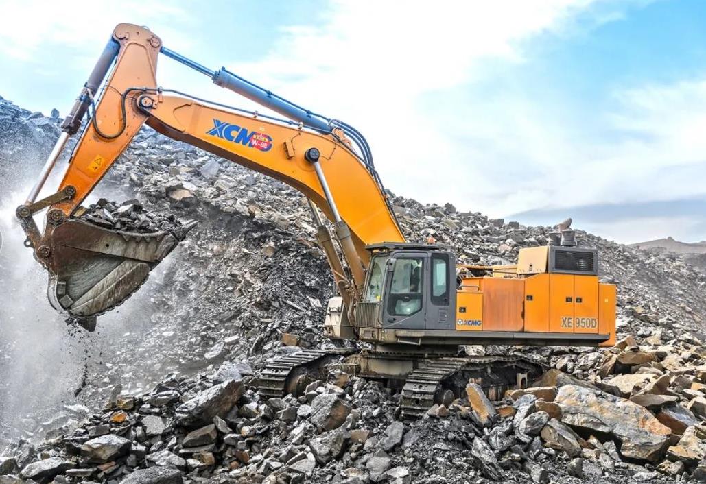 XCMG Official XE950DH mining hydraulic excavator for sale