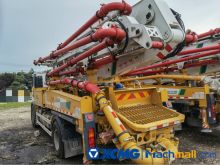 China XCMG 37m Used Concrete Pump Truck HB37 For Sale