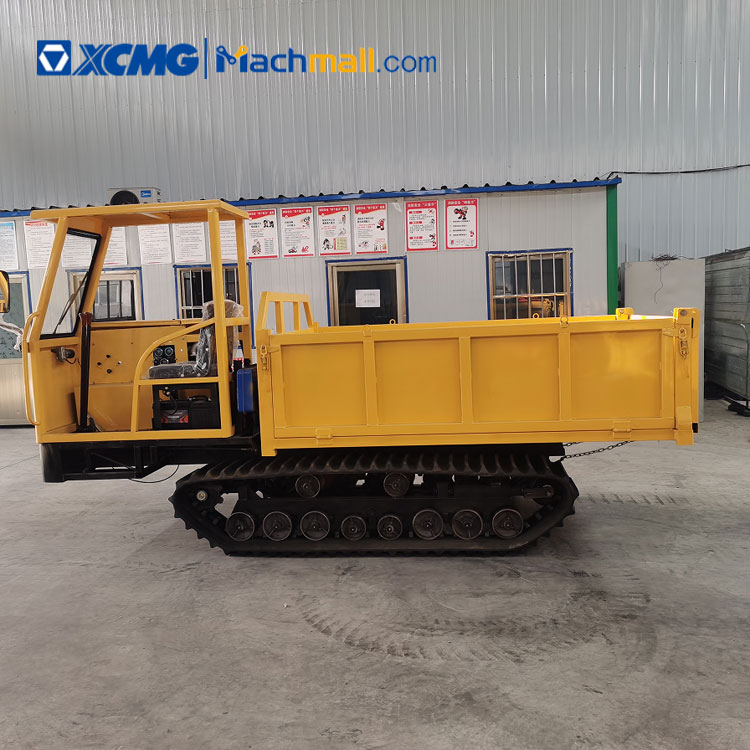 China diesel engine mini transporter 20Km/h crawler mini dumper