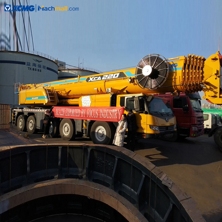 XCMG official 220 ton all terrain crane XCA220 for sale