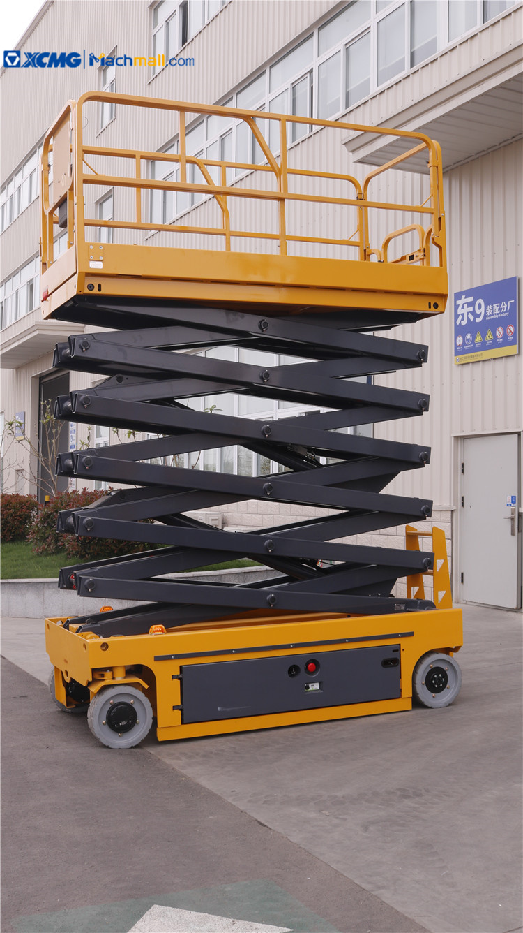 10m XCMG electric scissor lift platform XG1012DC for sale