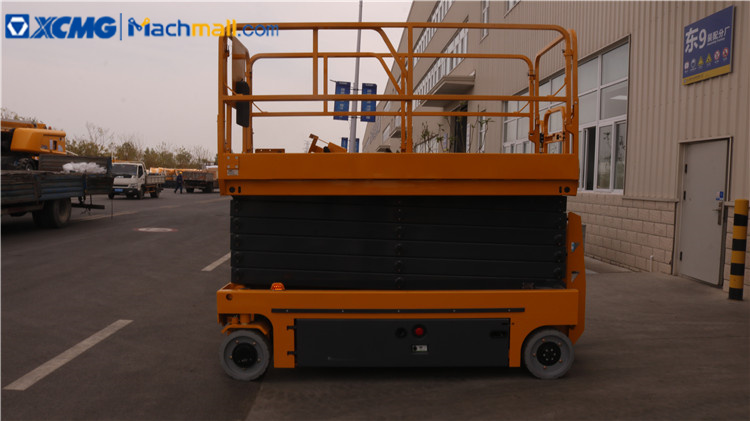 10m XCMG electric scissor lift platform XG1012DC for sale