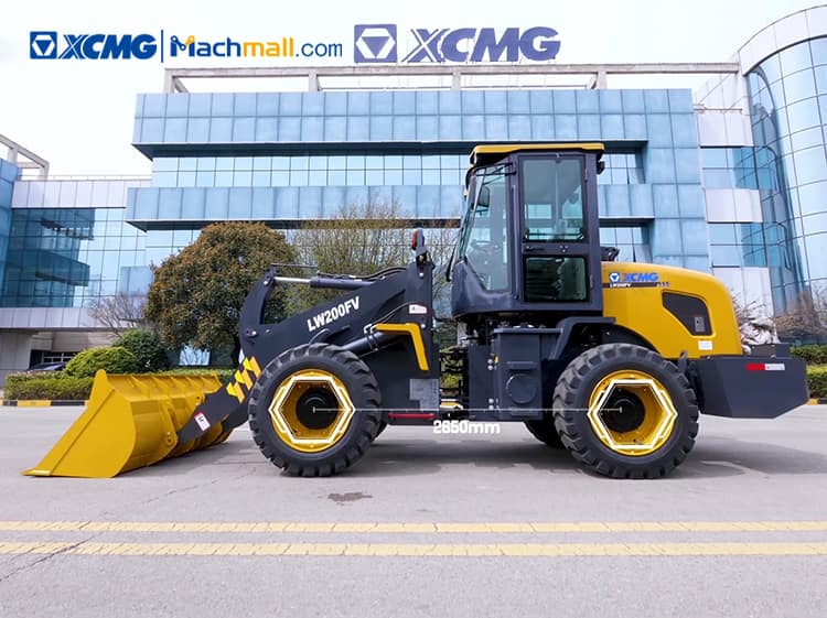 2 ton XCMG mini wheel loader LW200FV for sale