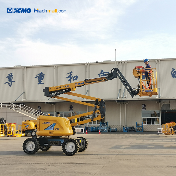 16m XCMG mobile electric lift platform XGA16 price