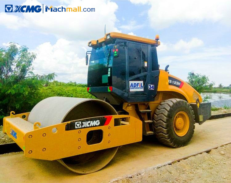 12 ton XCMG road roller XS123H price