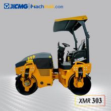 XCMG 3 ton small road roller double drum XMR303 for sale