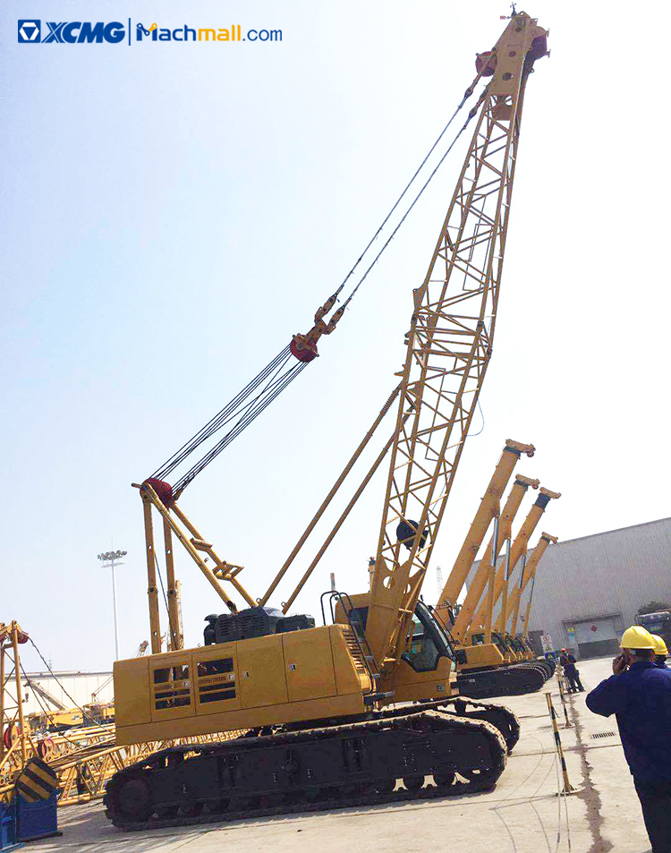 XCMG 55 ton lifting construction machinery crawler crane XGC55 price