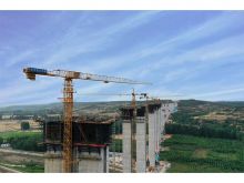 XCMG brand top 10 tower crane XGT6018B-8S1 60m 8t stationary tower crane for sale