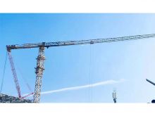 XCMG brand topless tower crane XGT360A-20S1 80m boom length 20 ton for sale