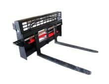 XCMG official Skid Steer Loader attachment 0411 Series quick attach pallet forks