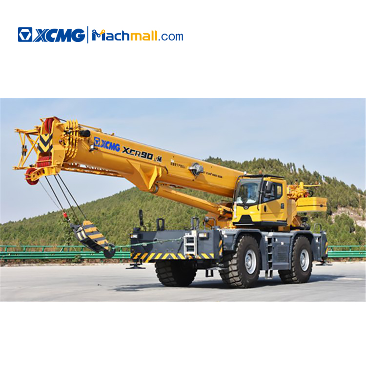 XCMG 90 ton hydraulic rough terrain cranes XCR90_M for sale