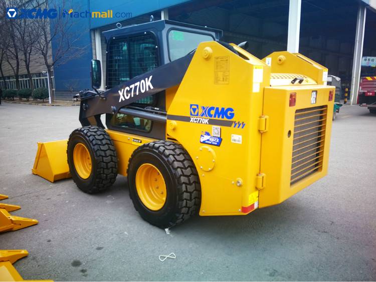 XCMG skid steer wheel loader 1 ton XC770K price