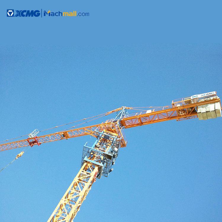 XCMG 60t flat top tower cranes machine XGT1200 price