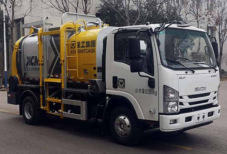 XCMG 10 cbm Kitchen Waste Collection Truck For Sale