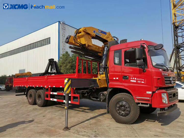 XCMG 5 ton small dump truck with crane price