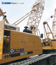 XCMG 55 ton lifting construction machinery crawler crane XGC55 price