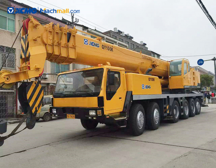 XCMG 100 ton QY100K construction crane for sale