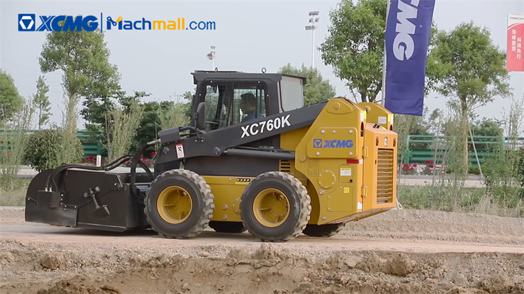 XCMG Skid Steer Loader for Asphalt Concrete Road Paving and Milling