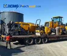 XCMG official 53KW mini concrete road paver RP355 for sale